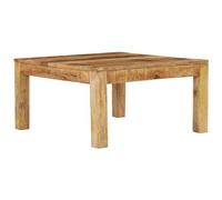 VIDAXL - Tavolino Da Caff In Legno Massello Di Mango 80x80x40cm