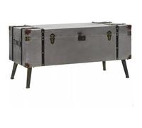 VIDAXL - Tavolino Da Caff In Mdf E Alluminio 102x51x47,5 Cm