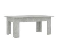 vidaXL Tavolino da caffè Arredo Casa Tavolo Basso da Salotto Mobili Casa Elegante Moderno Robusto Grigio Cemento 100x60x42 cm in Truciolato