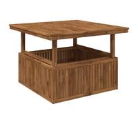 vidaXL Naturale 108,5 x 110 x 75/44,5 cm