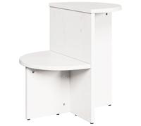 vidaXL Tavolino da caffè per interni, realizzato in pino, in stile rustico, centro decorativo nella stanza. Mobili moderni, tavoli in legno versatili.
