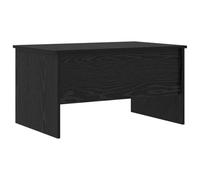 vidaXL Tavolino da caffè Rettangolare Minimalista in Quercia Nera 80 x 50,5 x 42,5 cm. Ha Tanto Spazio per riporre Le Cose, con Scomparti nascosti. La Finitura è Opaca e Il Materiale è Legno ingegne