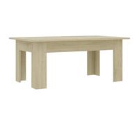 vidaXL Tavolino da caffè Rovere Sonoma 100x60x42 cm in Truciolato