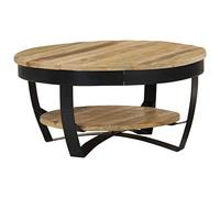 vidaXL Tavolino da caffè Tavolo Salotto Tavolinetto Tavolo Basso da Salotto Arredo Mobili Arredamento Interni Legno Massello Grezzo Mango