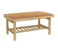 vidaXL Tavolino da Giardino 90x55x37 cm in Bambù