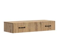 vidaXL Tavolino da Parete Laterale Rovere Artigianale