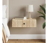 vidaXL Tavolino da Parete Laterale Rovere Sonoma 59 x 34,5 x 17 cm