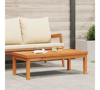 vidaXL Tavolino da Salotto 100x50x33 cm in Legno Massello di Acacia