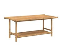 vidaXL Tavolino da Salotto 110x55x45 cm in Bambù