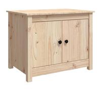 VIDAXL - Tavolino Da Salotto 71x49x55 Cm In Legno Massello Di Pino