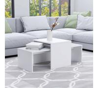 vidaXL Tavolino da Salotto Bianco 100x48x40 cm in Legno Multistrato