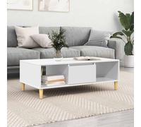 vidaXL Tavolino da salotto Bianco 102 x 55 x 35 cm