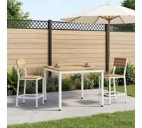 vidaXL Tavolino da salotto Bianco 80 x 80,5 x 45 cm