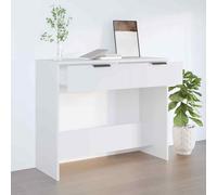 vidaXL Tavolino da Salotto Bianco 90x36x75 cm in Legno Multistrato