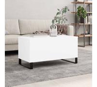 vidaXL Tavolino da Salotto Bianco 90x44,5x45 cm in Legno Multistrato