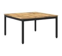 vidaXL Tavolino da salotto Bianco e Nero 80 x 80,5 x 45 cm