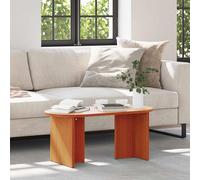 vidaXL Tavolino da salotto Cera marrone 80 x 39.5 x 35 cm