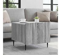 vidaXL Tavolino da salotto con cassetto Grigio Sonoma 49 x 50 x 42 cm