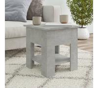 vidaXL Tavolino da Salotto Grigio 40x40x42 cm in Legno Multistrato
