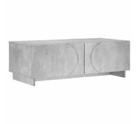 vidaXL Tavolino da salotto Grigio Cemento 102 x 50,5 x 35 cm
