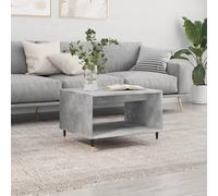 vidaXL Tavolino da Salotto Grigio Cemento 60x50x40cm Legno Multistrato