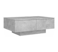 vidaXL Tavolino da Salotto Grigio 90x60x31 cm in Truciolato