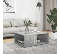 vidaXL Tavolino da Salotto Grigio Cemento 90x67x33cm Legno Multistrato