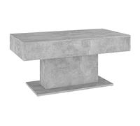 vidaXL Tavolino da Salotto Grigio Cemento 96x50x45cm Legno Multistrato