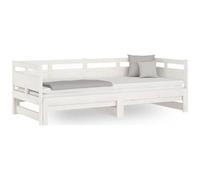 VIDAXL - Tavolino da Salotto in Legno Massello 110x60x45 cm