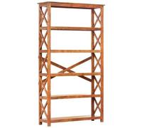 VIDAXL - Tavolino da Salotto in Legno Massello 110x60x45 cm