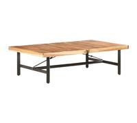 VIDAXL - Tavolino Da Salotto In Legno Massello Di Acacia 142x90x42 Cm