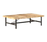 VIDAXL - Tavolino Da Salotto In Legno Massello Di Mango 142x90x42 Cm