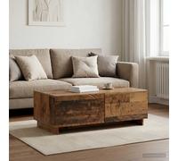 vidaXL Tavolino da salotto Legno antico 102 x 50,5 x 35 cm