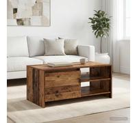 vidaXL Tavolino da salotto Legno di quercia 102 x 50 x 45 cm
