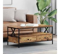 vidaXL Tavolino da salotto Legno vecchio 100 x 51 x 45 cm