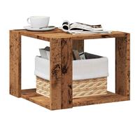 vidaXL Tavolino da Salotto Legno Vecchio 40x40x30 cm Legno Multistrato, tavolino, tavolino da tè, tavolino Moderno, tavolino per Telefono