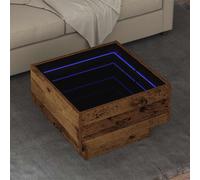 vidaXL Tavolino da salotto Legno vecchio 50 x 50 x 30 cm