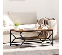 vidaXL Tavolino da caffè in Legno Riciclato 90x50x40 cm in Legno ingegnerizzato