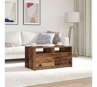 vidaXL Tavolino da salotto Legno vecchio 90 x 50 x 45 cm