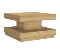 vidaXL Tavolino da Salotto Marrone Chiaro 60x60x35 cm in MDF