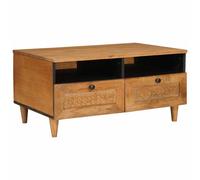 vidaXL Tavolino da salotto Marrone Chiaro 80 x 54 x 40 cm