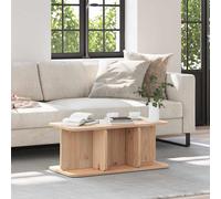 vidaXL Tavolino da salotto Naturale 80 x 39,5 x 33,5 cm