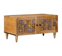vidaXL Tavolino da salotto Naturale 80 x 50 x 40 cm