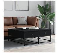 VIDAXL - Tavolino Da Salotto Nero 100x99x40 Cm In Legno Multistrato