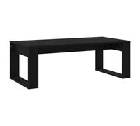 vidaXL Tavolino da Salotto Nero 102x50x35 cm in Legno Multistrato