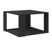 vidaXL Tavolino da Salotto Nero 51,5x51,5x30 cm in Legno Multistrato