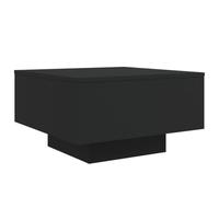 vidaXL Tavolino da Salotto Nero 55x55x31 cm in Legno Multistrato