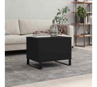vidaXL Tavolino da Salotto Nero 60x44,5x45 cm in Legno Multistrato