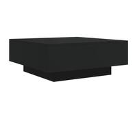 vidaXL Tavolino da Salotto Nero 80x80x31 cm in Legno Multistrato