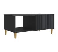 vidaXL Tavolino da salotto Nero 90 x 50 x 40 cm Legno ingegnerizzato